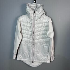 Varley Jacket Women's XS Kerwin Puffer Quilted hood quiet luxury‎
